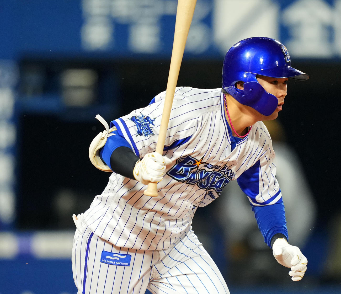 DeNA楠本泰史（2021年10月22日撮影）