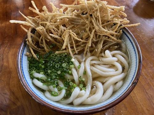忠太郎茶屋「ごぼう天うどん」