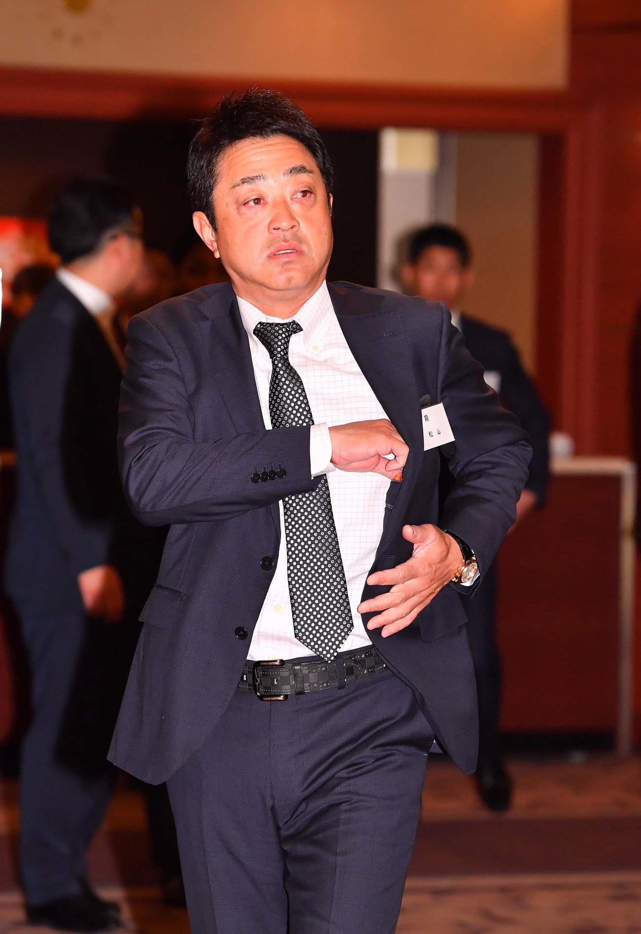 松山秀明コーチ（2019年1月12日撮影）