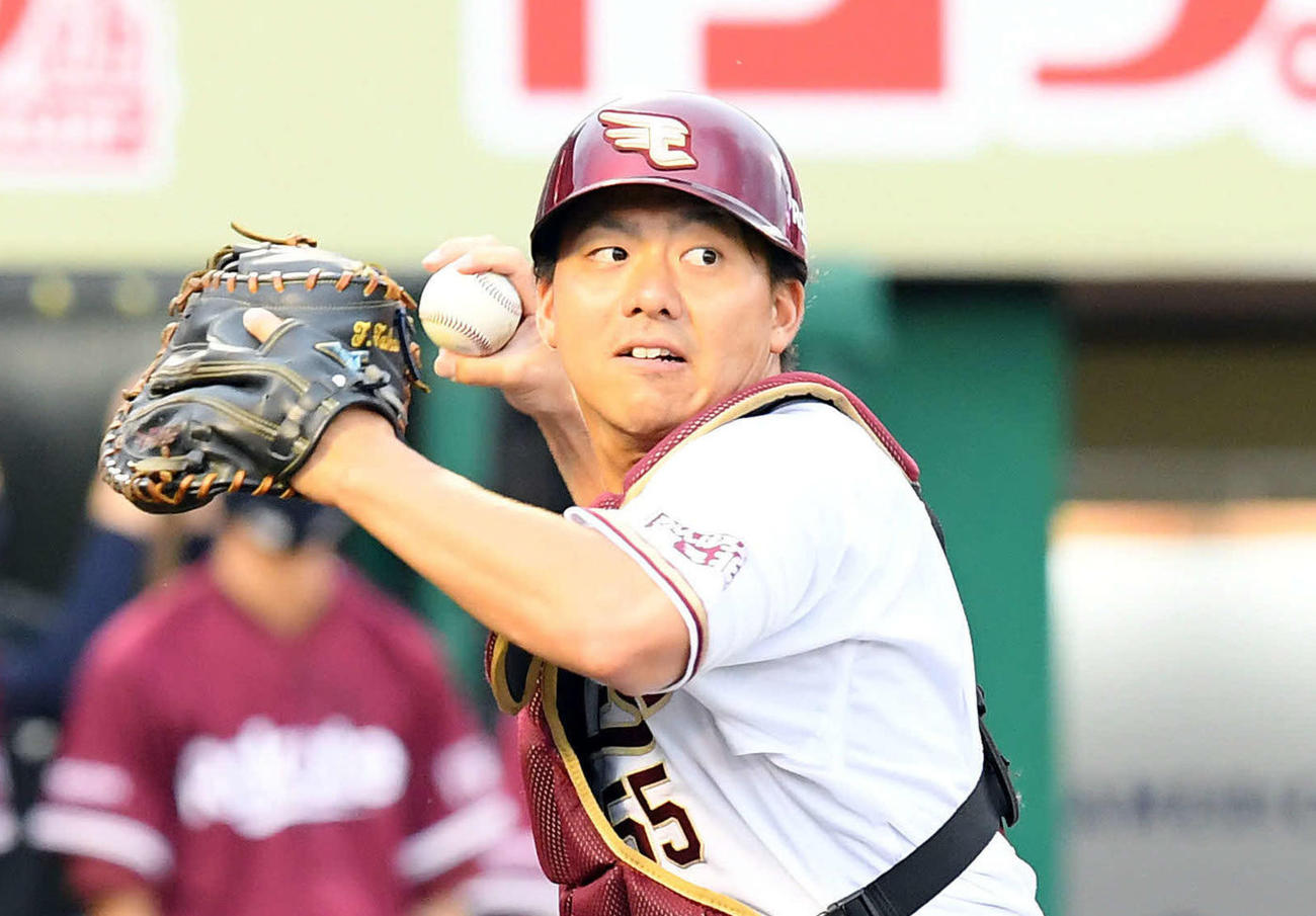 楽天田中貴也（2021年7月31日撮影）