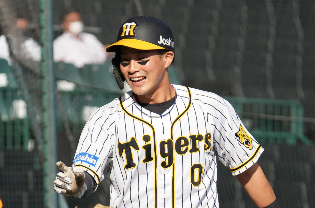 阪神木浪聖也（2021年11月3日）