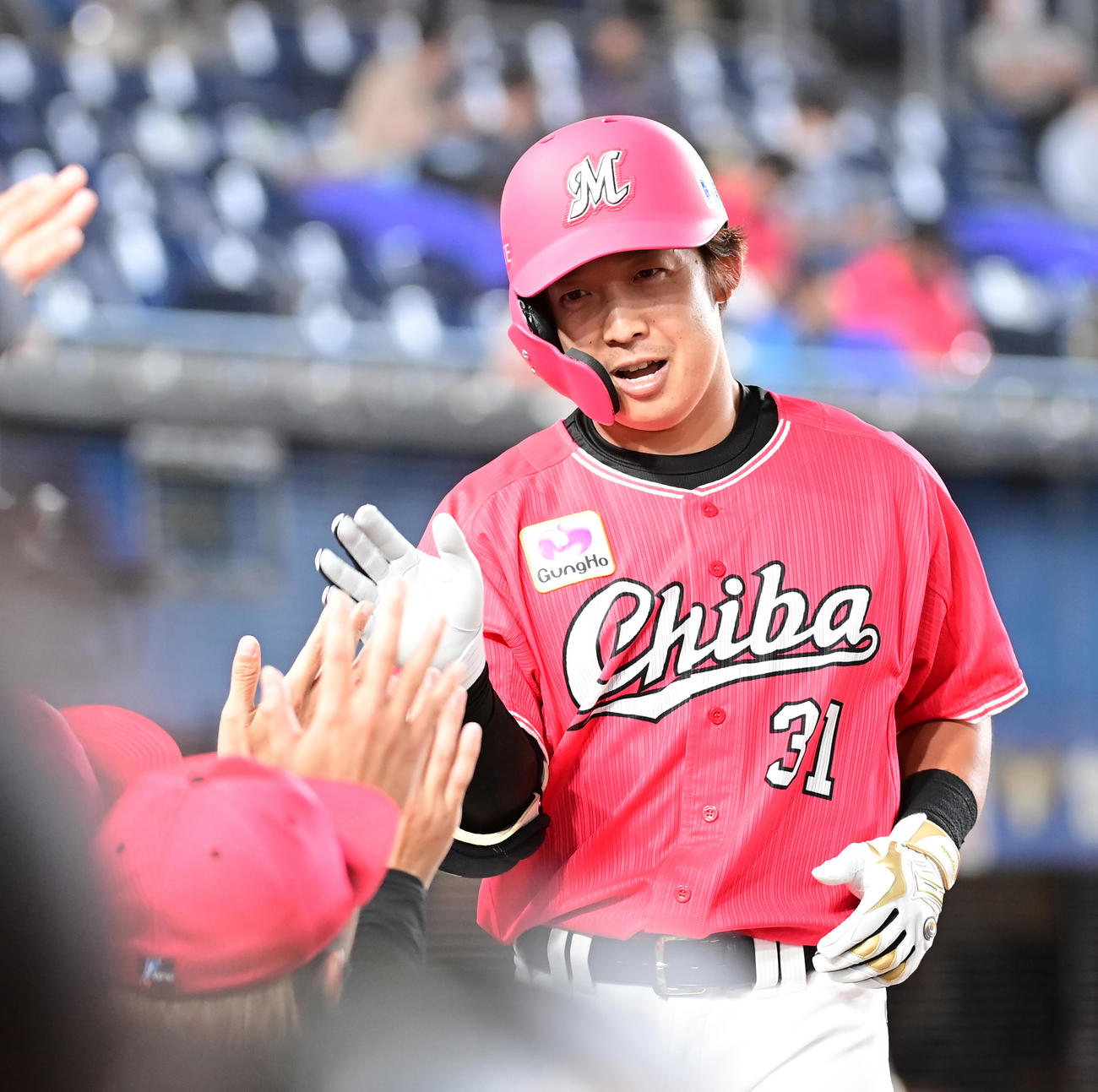 ロッテ菅野剛士（2021年6月22日撮影）