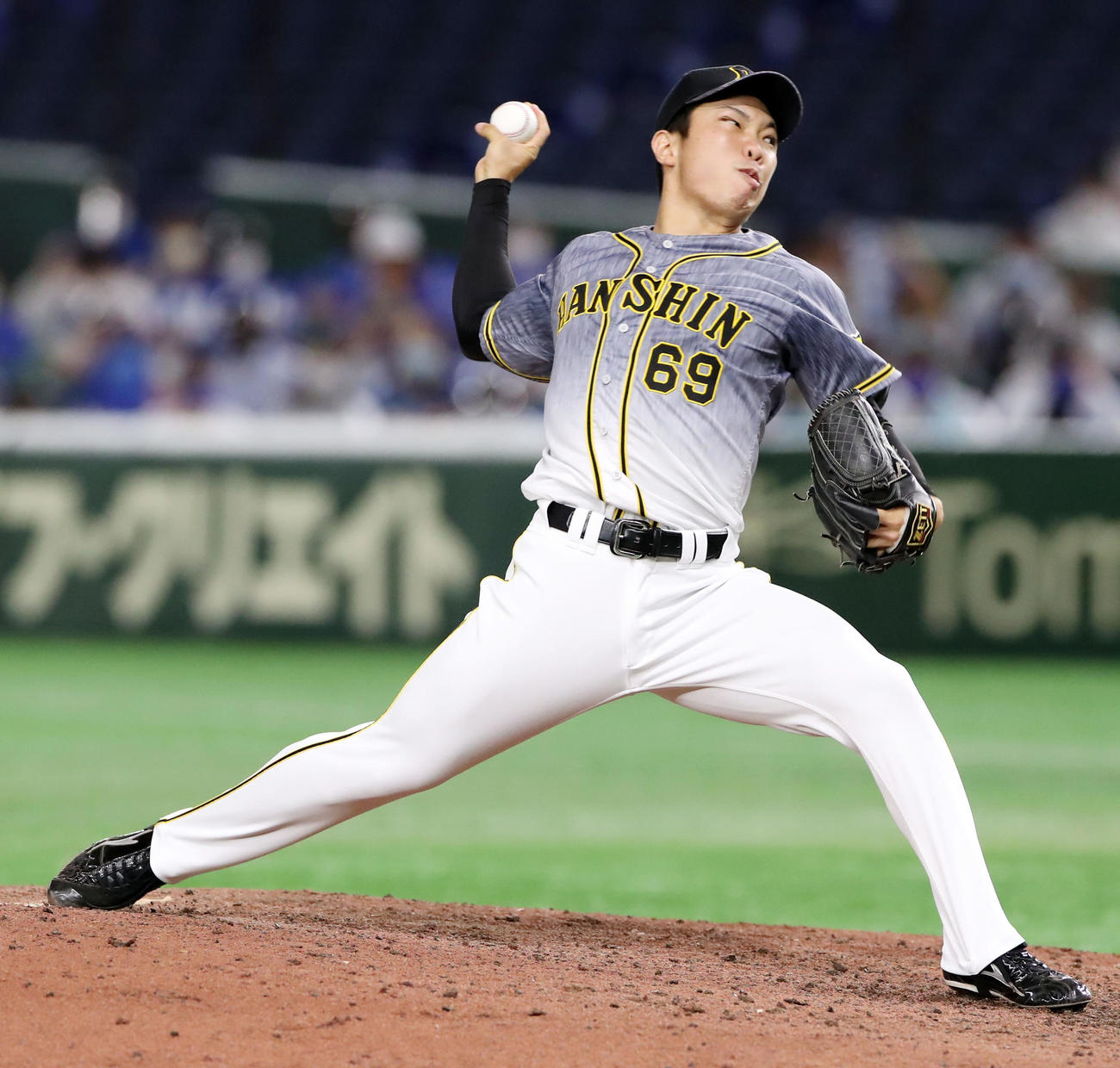 阪神石井大（21年8月撮影）