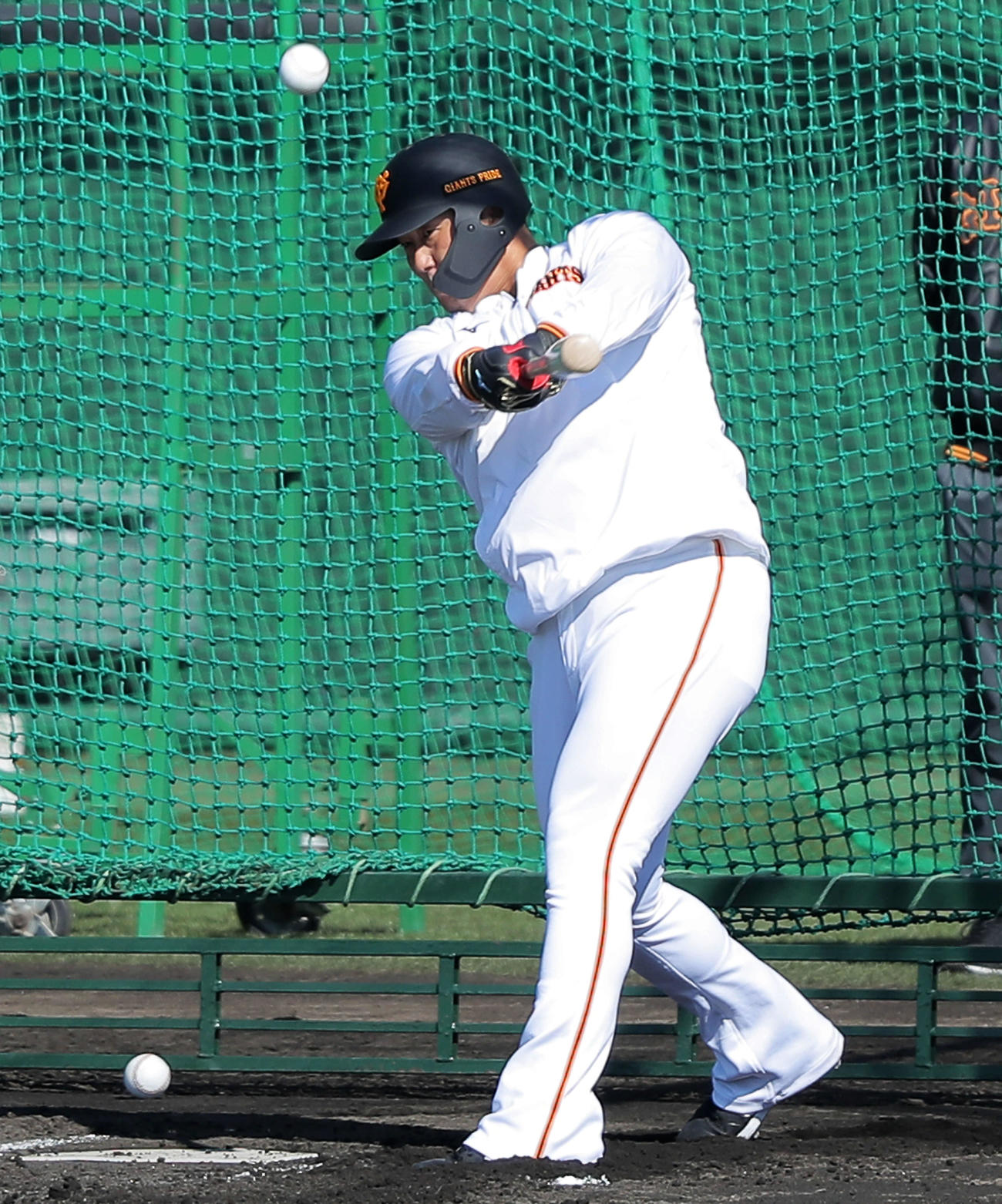 巨人中田翔（2022年2月6日撮影）
