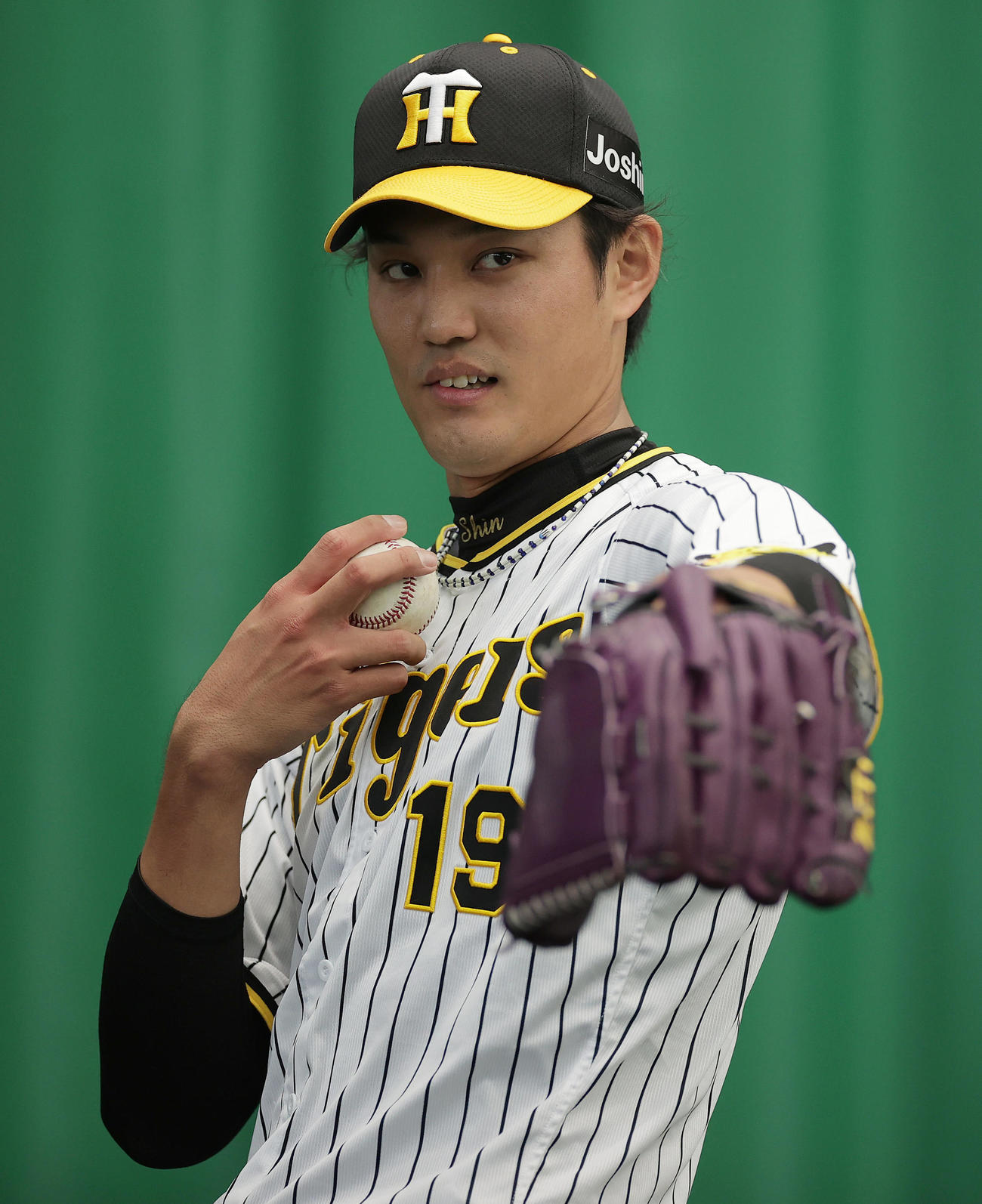 阪神藤浪晋太郎（2022年2月7日撮影）
