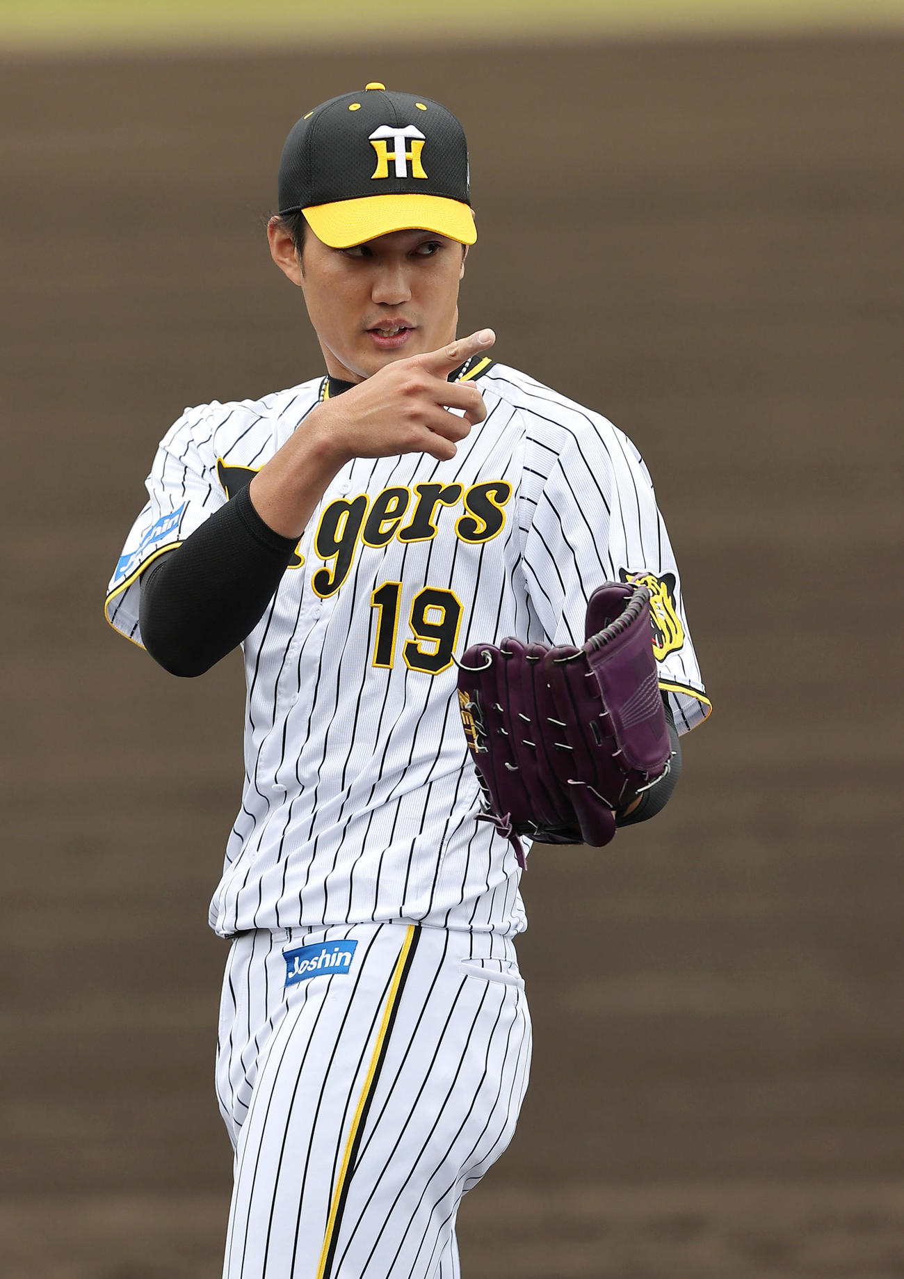藤浪晋太郎（2022年2月7日撮影）