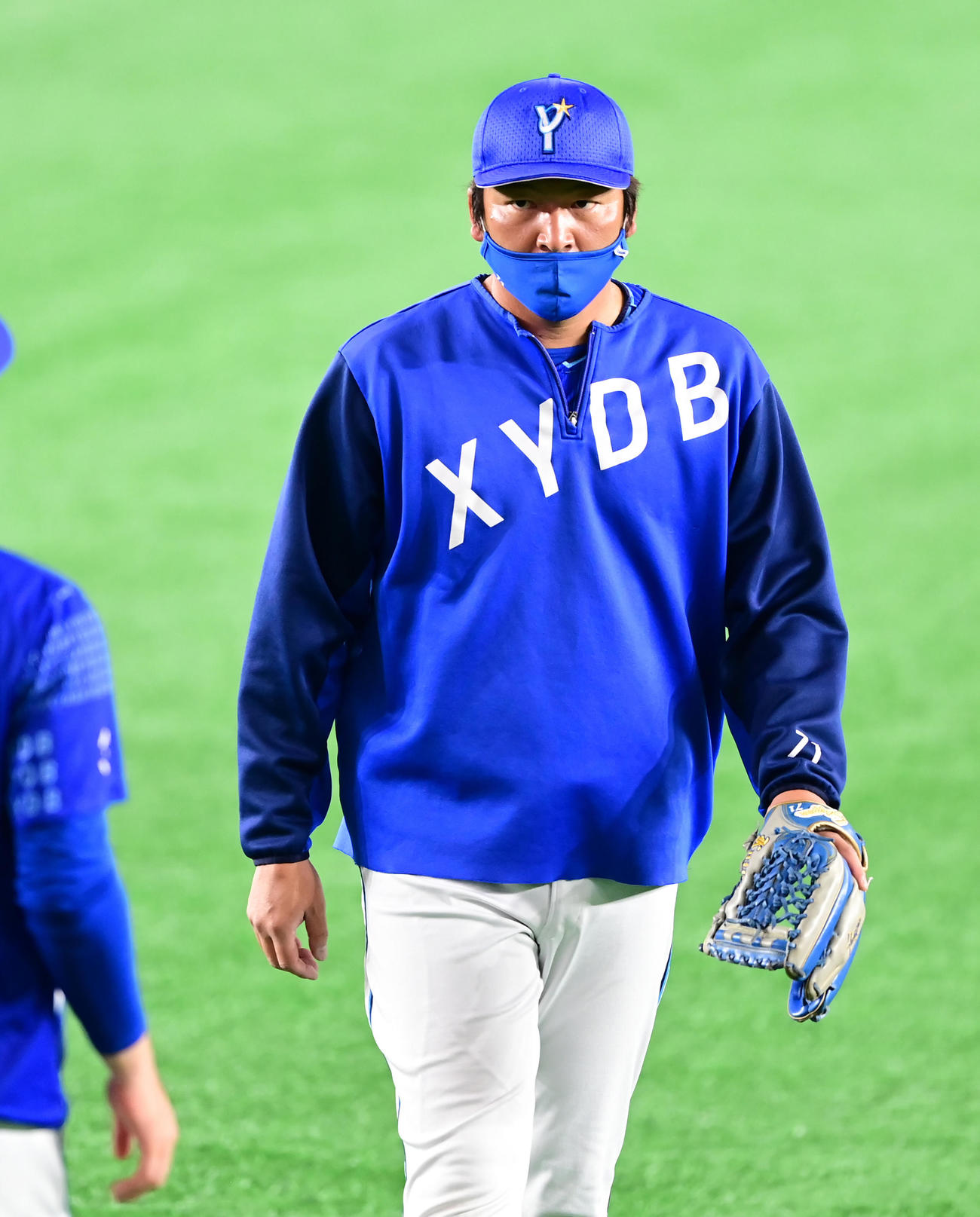 DeNA小池正晃外野守備走塁コーチ（2021年10月2日撮影）