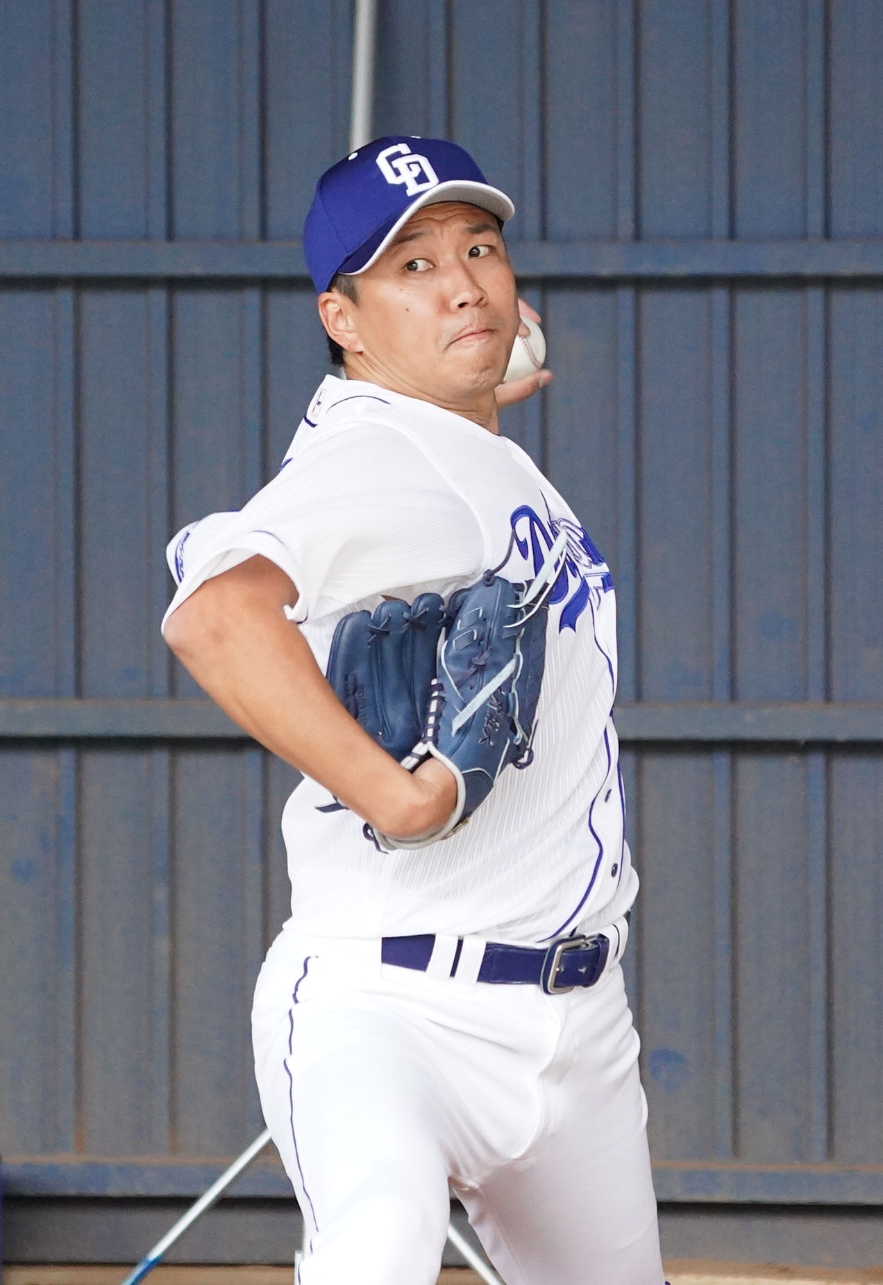 中日大野雄大（2022年2月1日撮影）