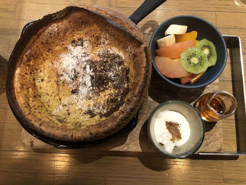 バレンタインダッチパンケーキ