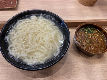 重の井の釜揚げうどん