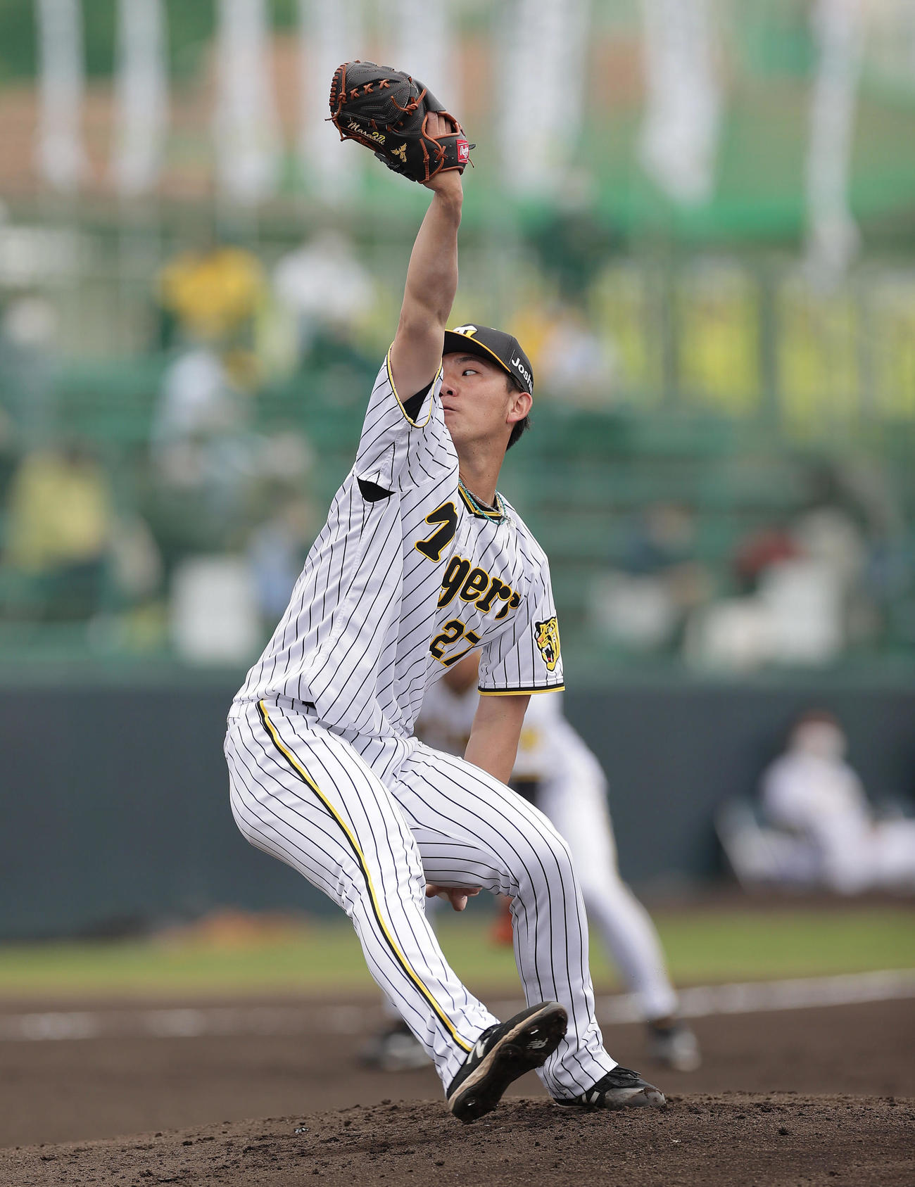 阪神対楽天　阪神先発の伊藤将（撮影・前田充）