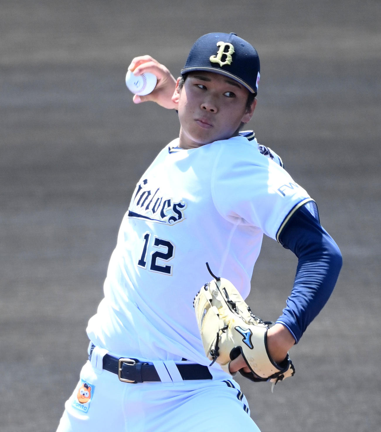 オリックス山下舜平大（2021年5月13日撮影）