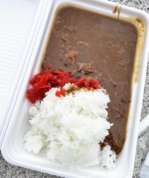第3クールの〆はカレーで