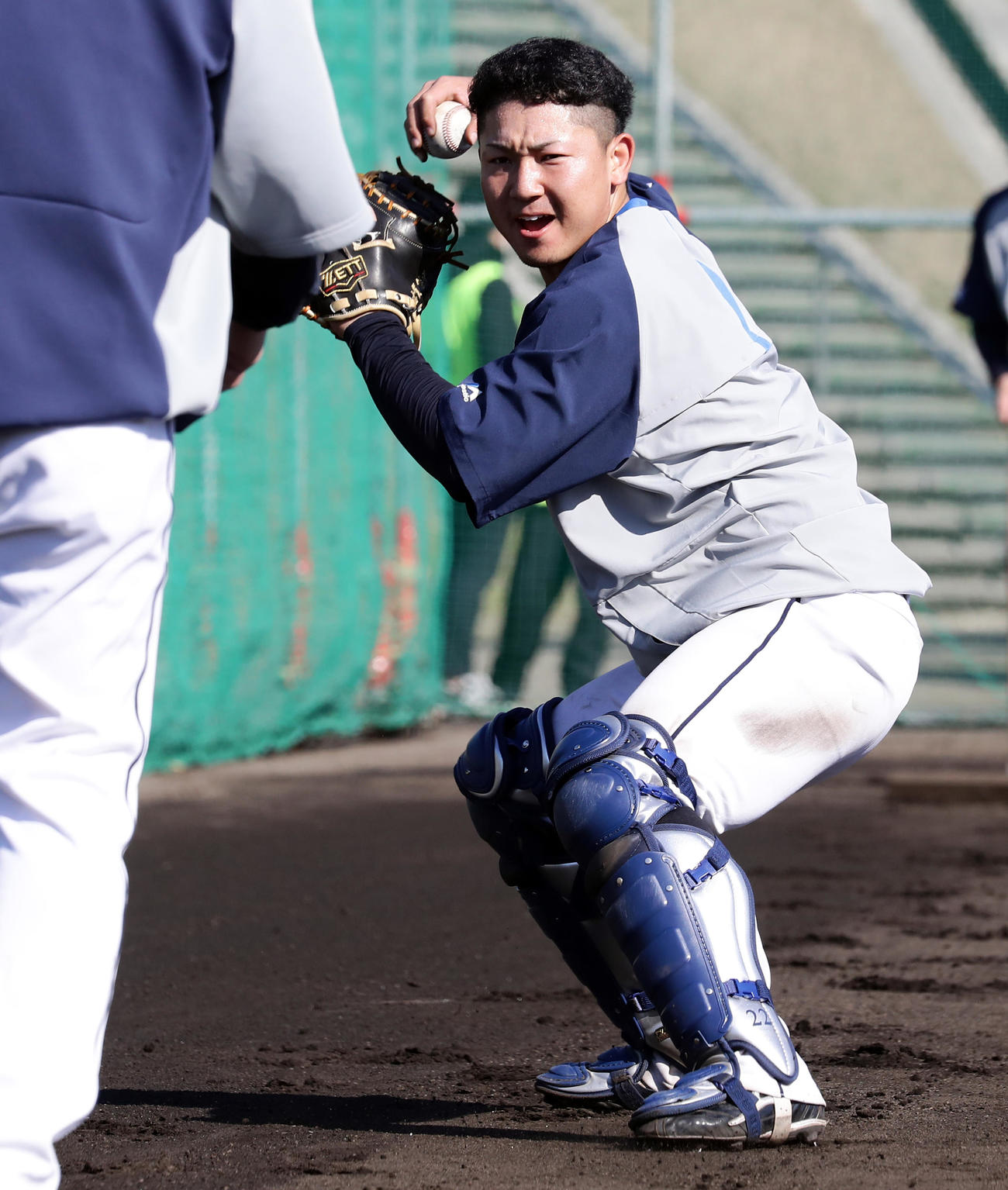 西武古賀悠斗（2022年2月4日撮影）