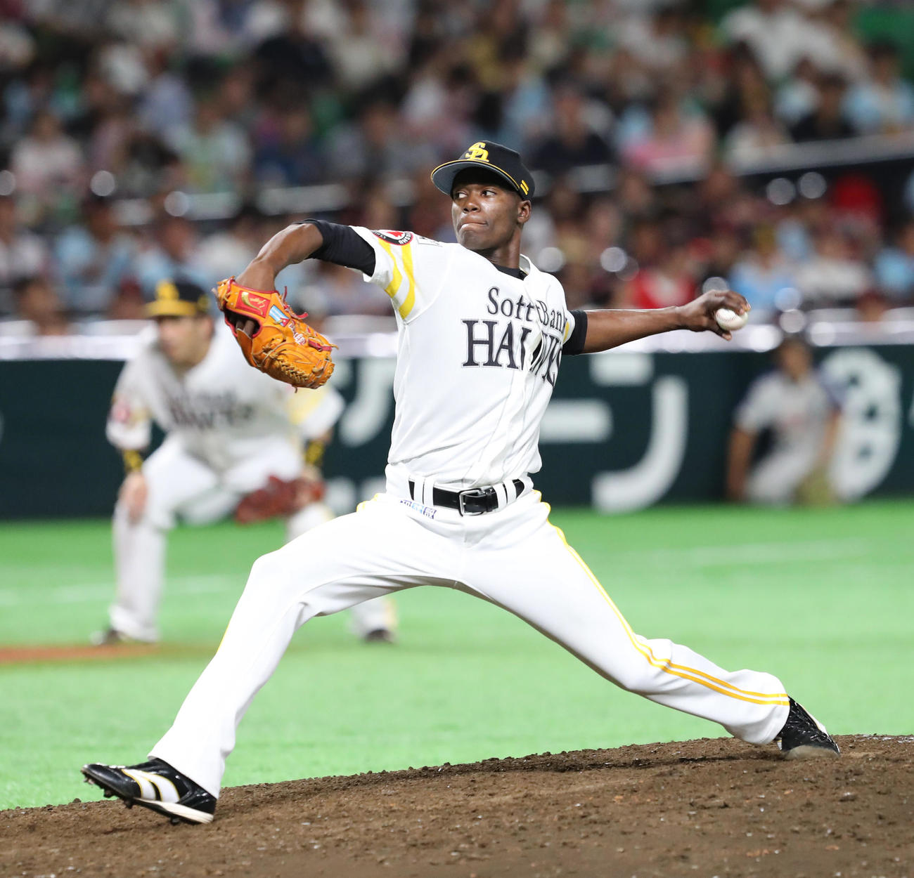 ソフトバンクのモイネロ（2019年8月11日撮影）