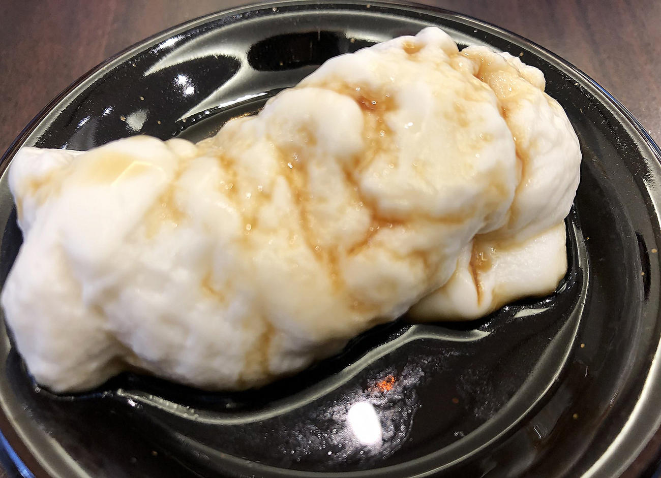 ホテルの朝食で食べたジーマミー豆腐
