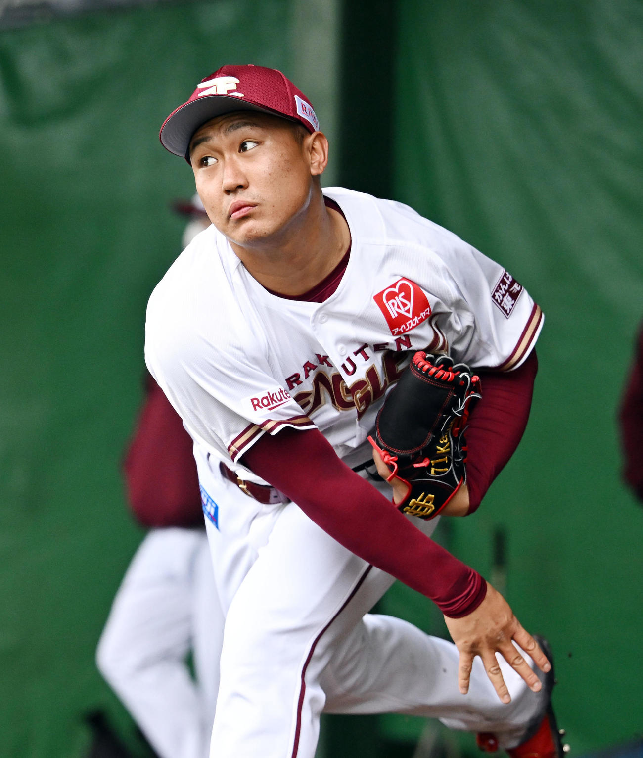 楽天吉川雄大（2022年2月4日撮影）