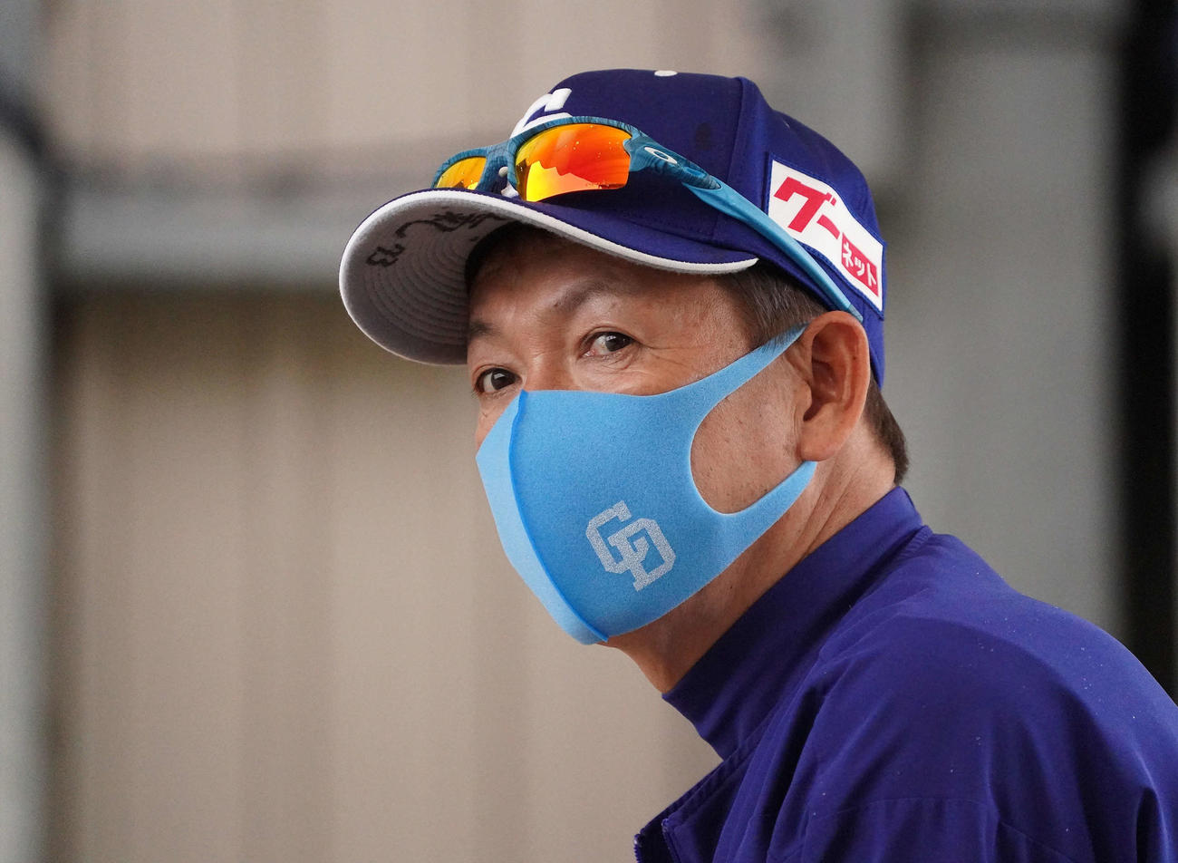中日立浪和義監督（2022年2月3日撮影）