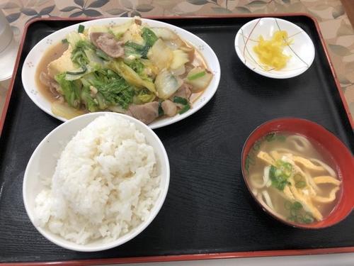 最強食堂の豚肉白菜炒め