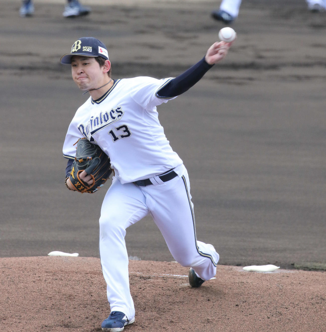 20日、ライブBPに登板した宮城