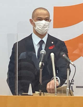 室伏広治長官（2021年10月撮影）
