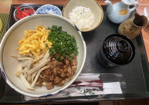 「琉球茶房 すーる」のすーるまぜそばセット