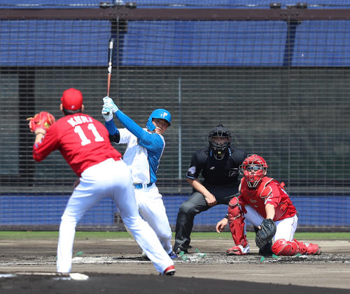 新庄ビッグボスの日本ハムが広島破り初勝利 巨人はｄｅｎａと引き分け オープン戦詳細 プロ野球ライブ速報 日刊スポーツ