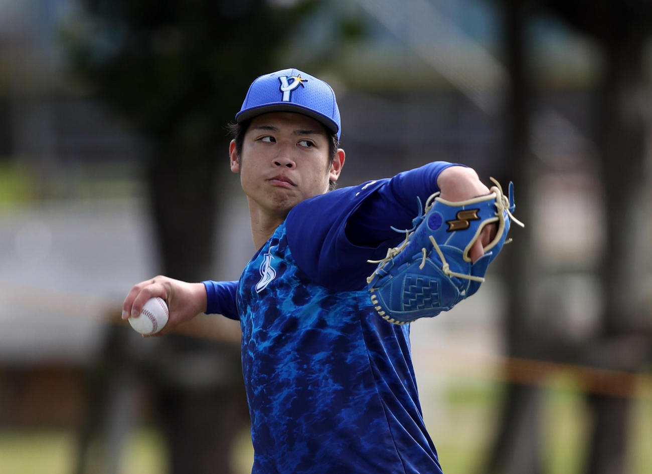 小園健太（2022年2月26日撮影）