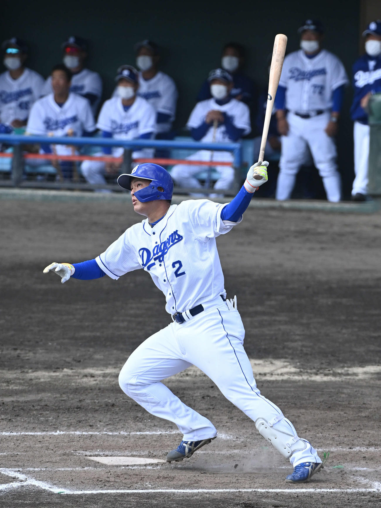 中日石川昂弥（2022年2月27日撮影）