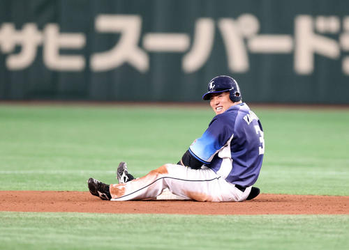 西武山川穂高６戦連続安打 走者をかえすことができてよかった 対外試合15の６で好調維持 プロ野球写真ニュース 日刊スポーツ
