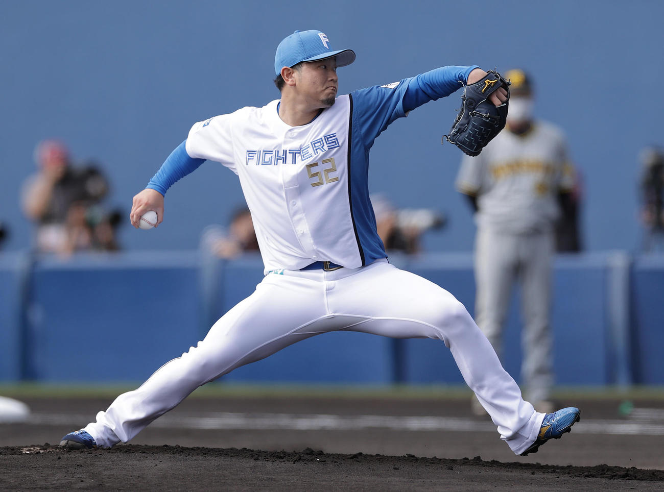 日本ハム池田隆英（2022年2月11日撮影）
