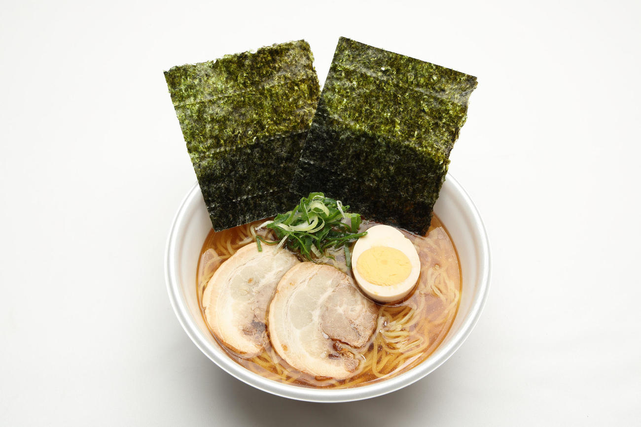 山形出身！中野のあごだし冷やしラーメン（甲子園球場提供）