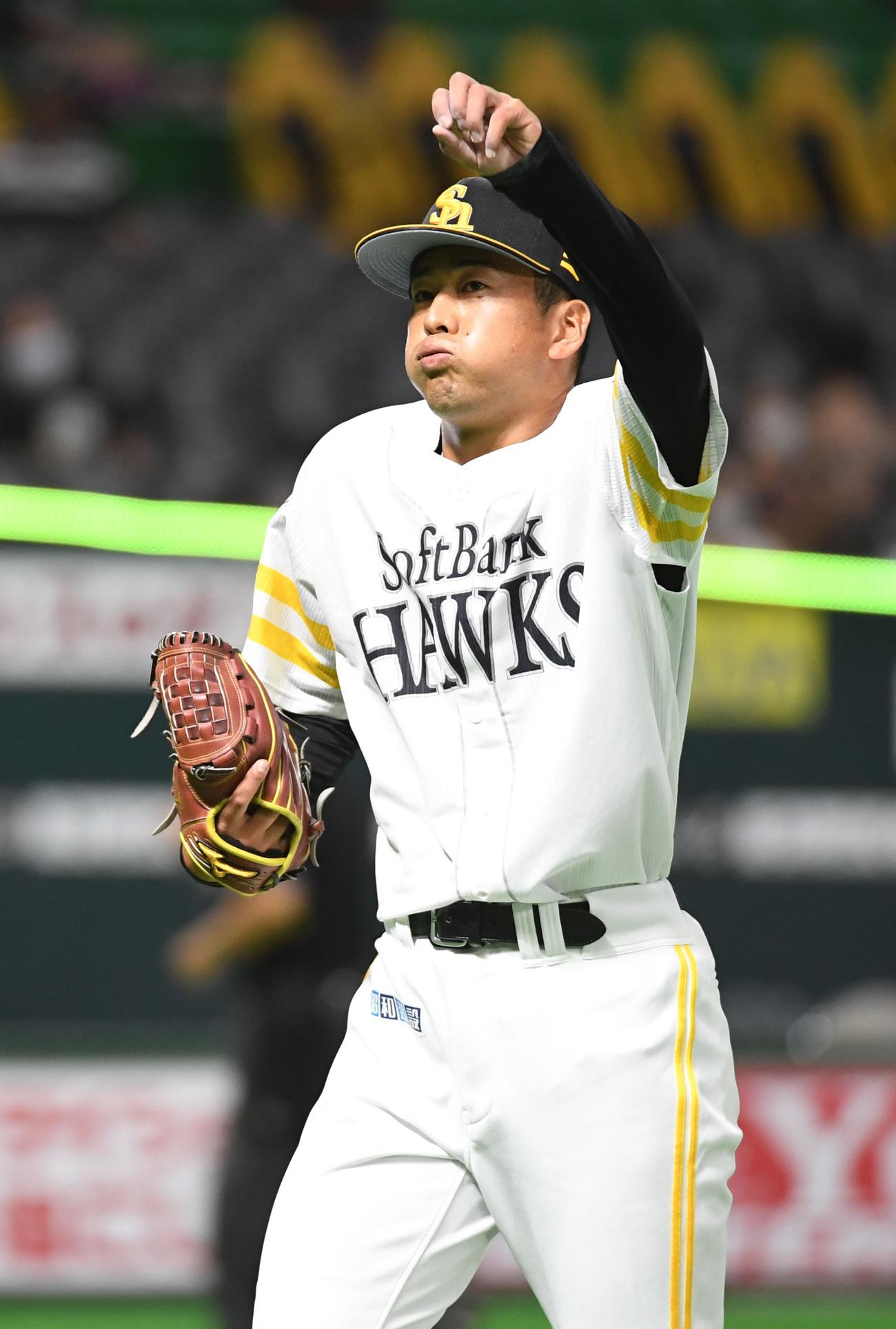 プロ初登板の渡辺雄大（2020年9月4日撮影）