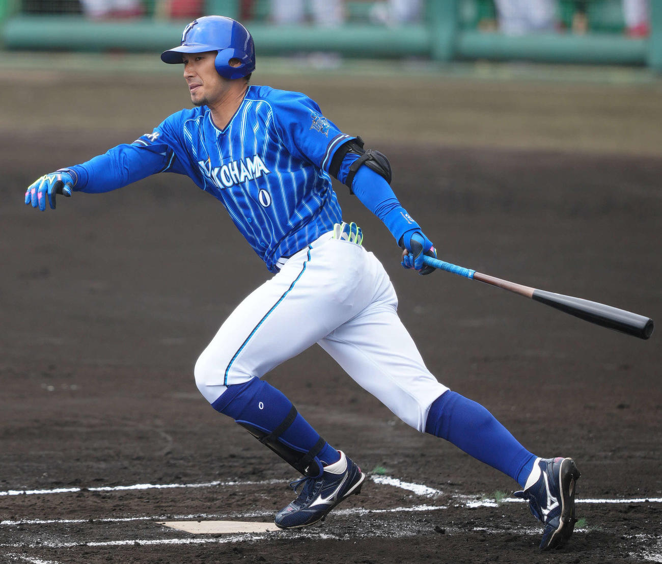 DeNA大田泰示（2022年2月16日撮影）