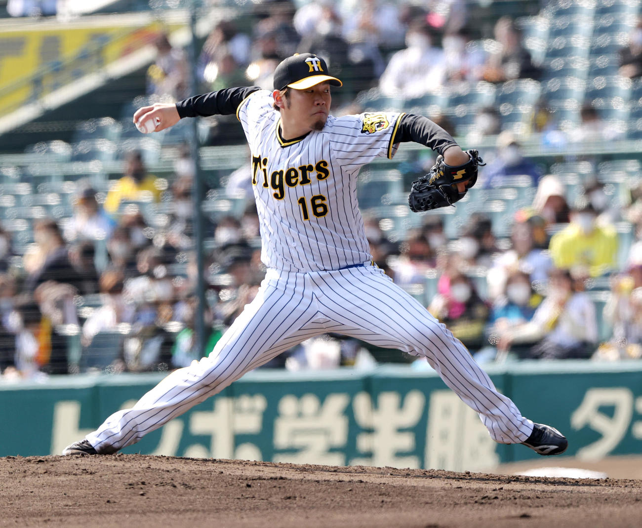 阪神対広島　阪神先発の西勇（撮影・上山淳一）
