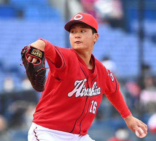 広島ドラ2森翔平にプロの洗礼 1死しか奪えず7失点KO 5安打2四球
