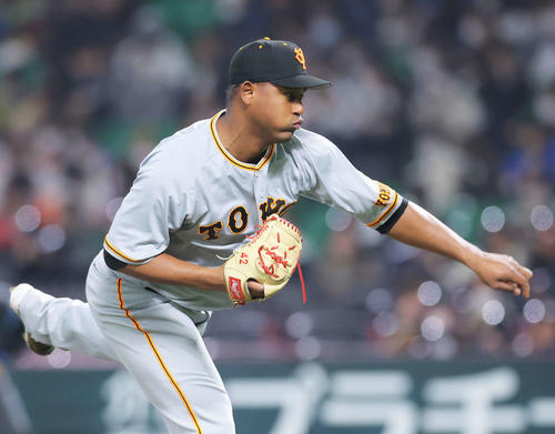 ソフトバンク対巨人 巨人先発のメルセデス(撮影・河田真司)