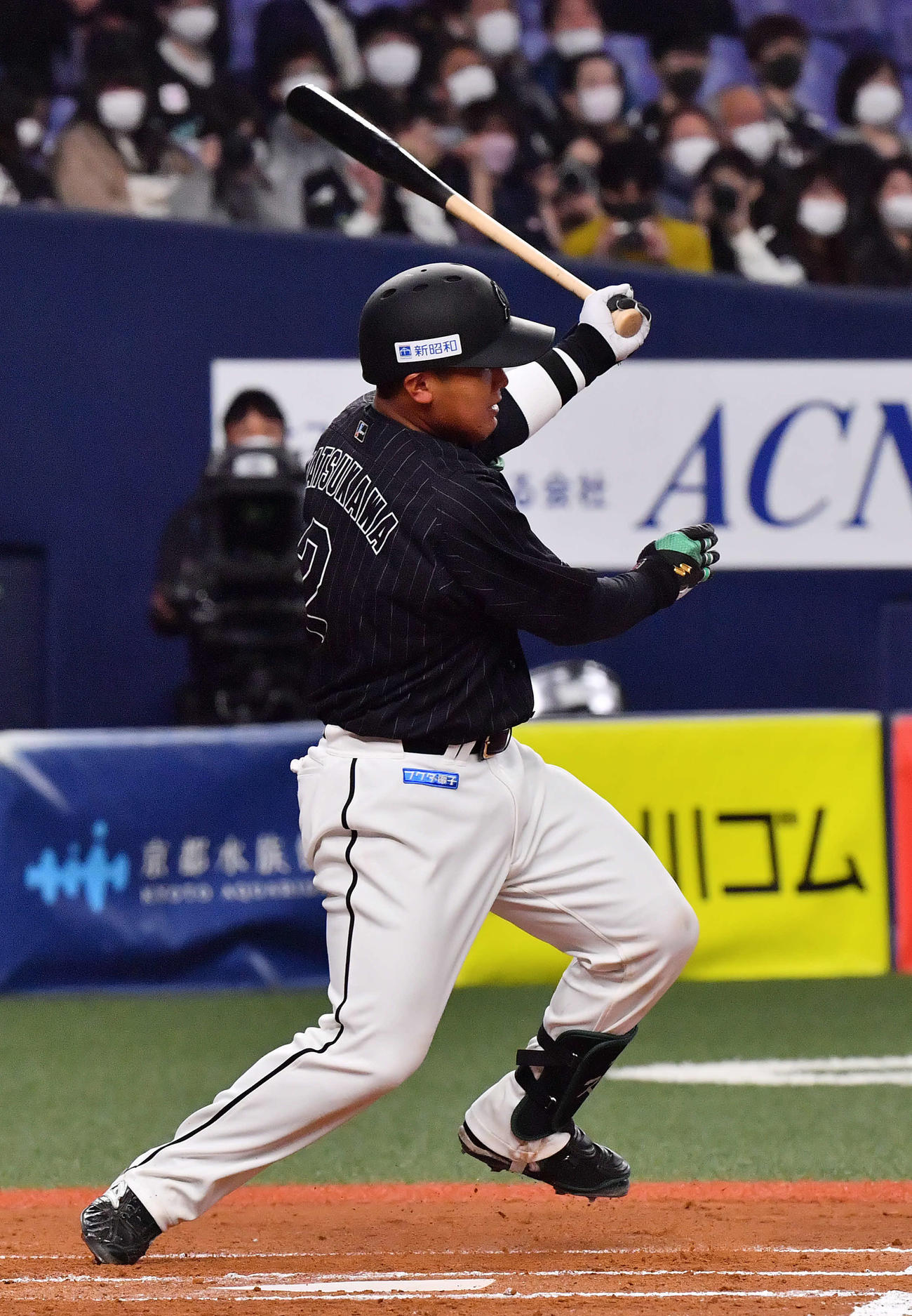 ロッテ松川虎生（2021年3月2日撮影）