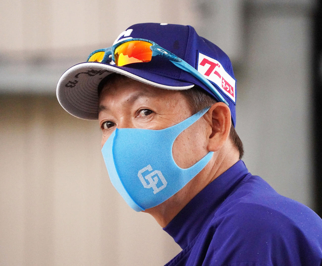 中日立浪監督（2022年2月撮影）