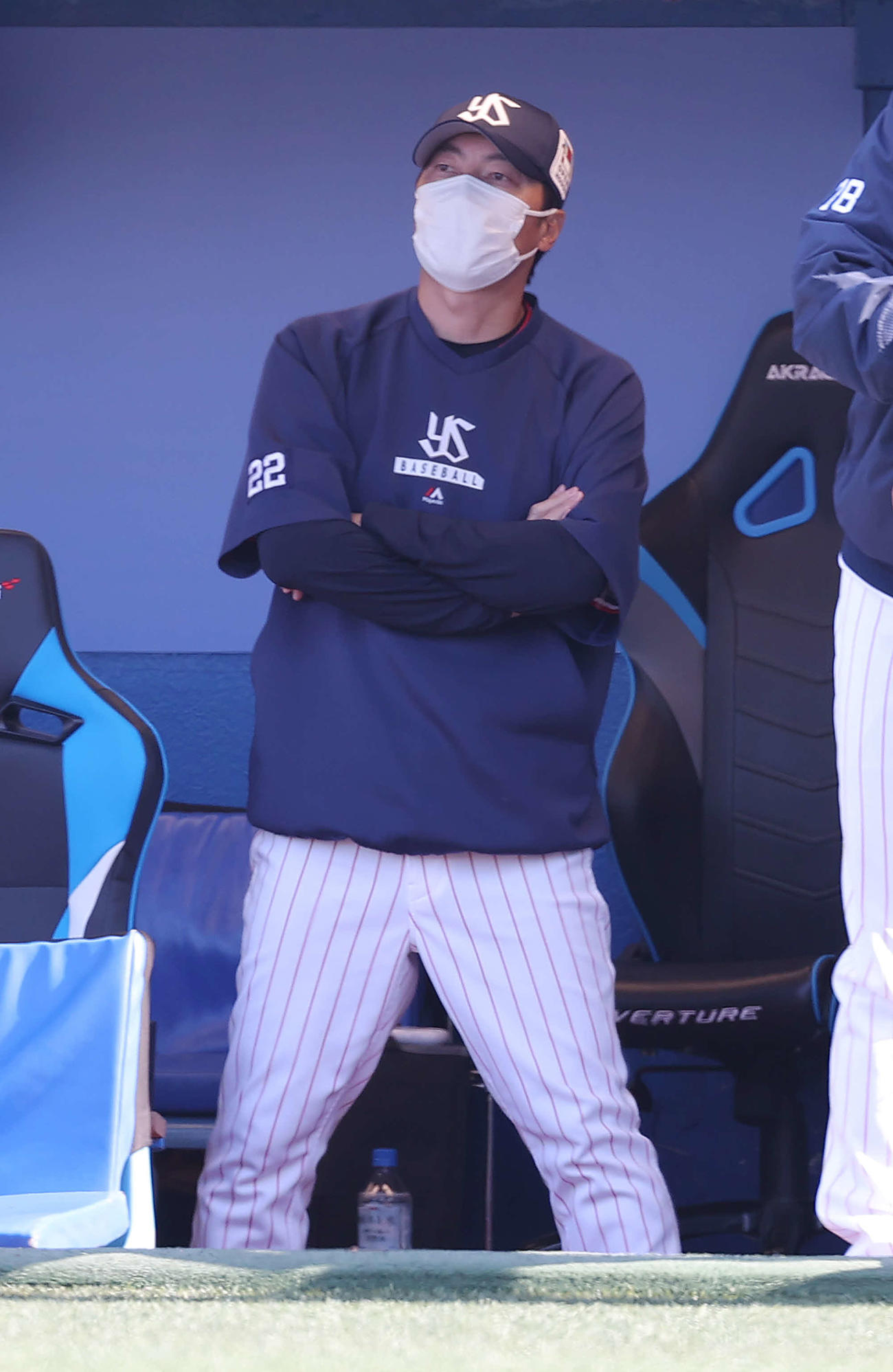 ヤクルト高津監督（2022年3月15日撮影）