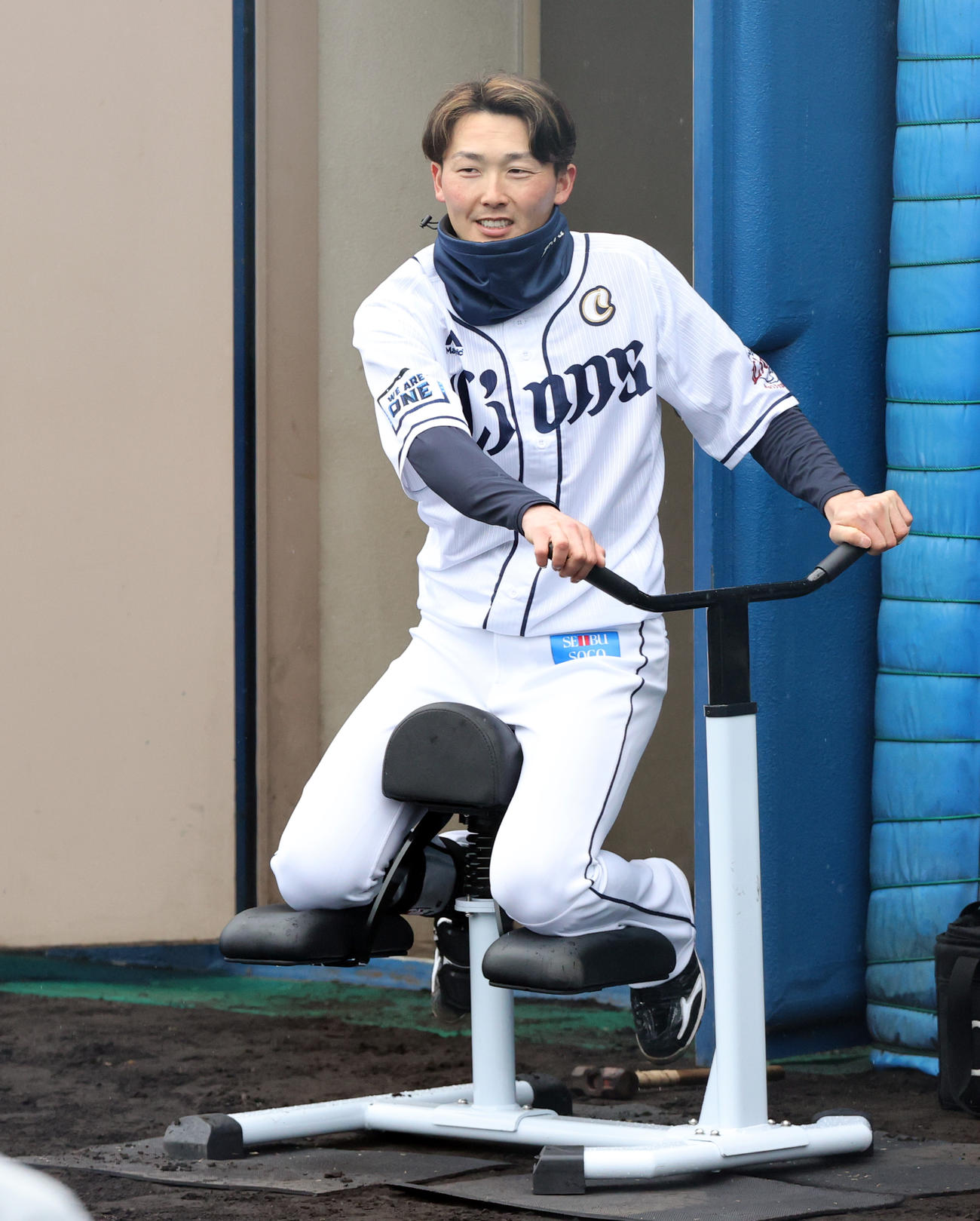 西武源田壮亮（2022年2月3日撮影）