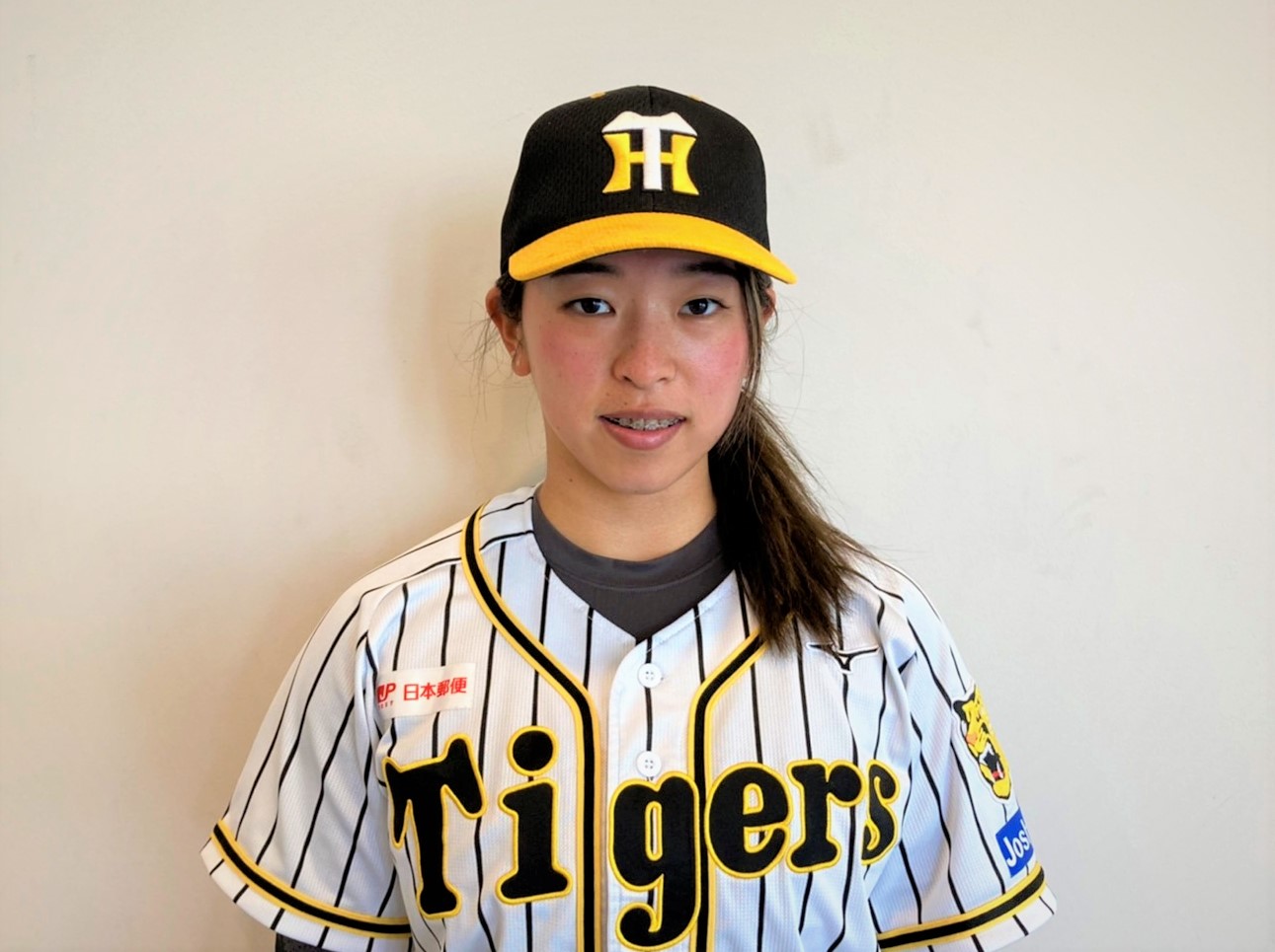 阪神タイガースWomenに入団した森若菜（球団提供）