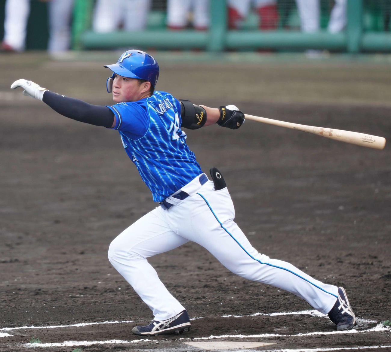 DeNA小深田大地（22年2月撮影）
