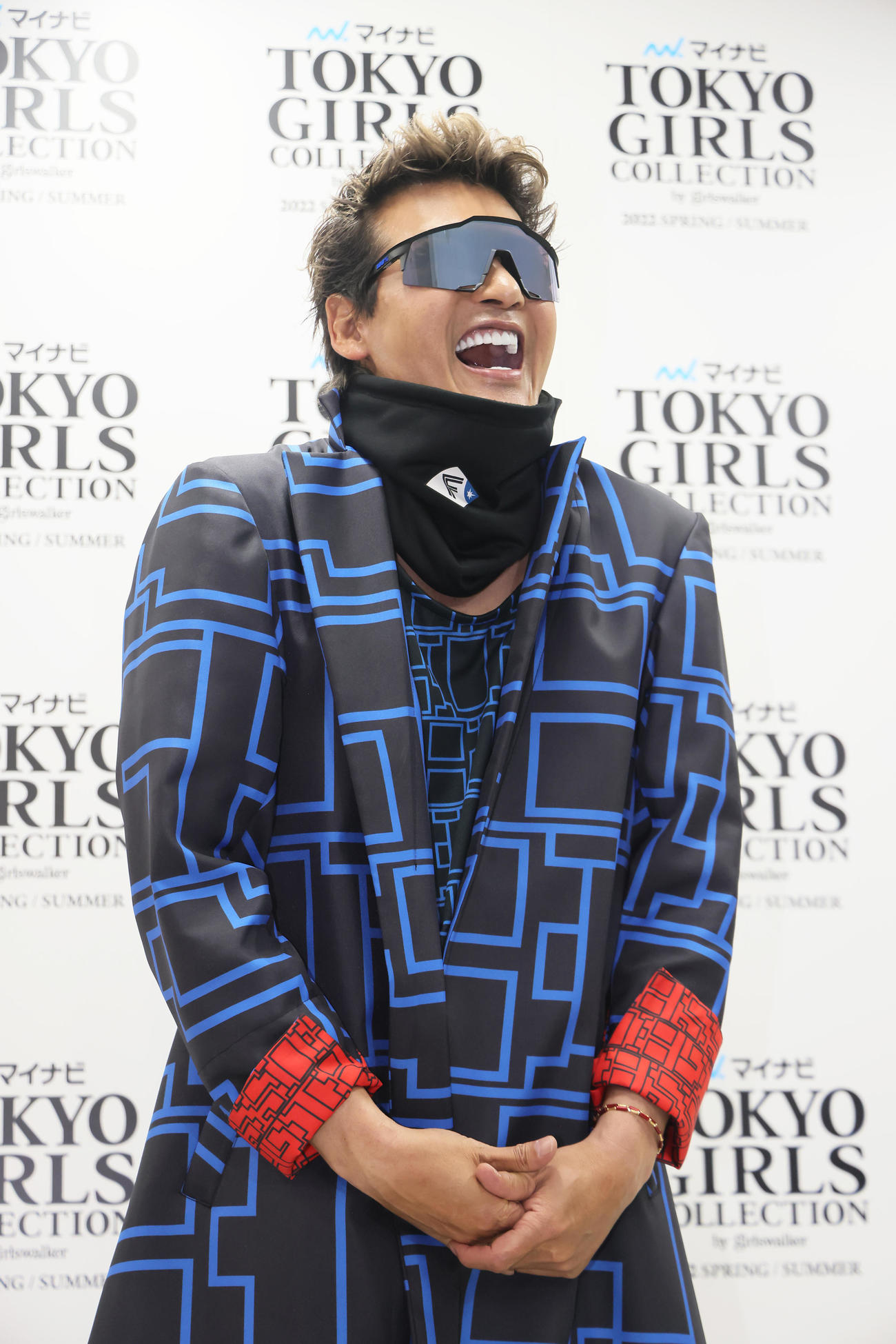 イベント後の取材で笑顔の日本ハム新庄監督（撮影・足立雅史）