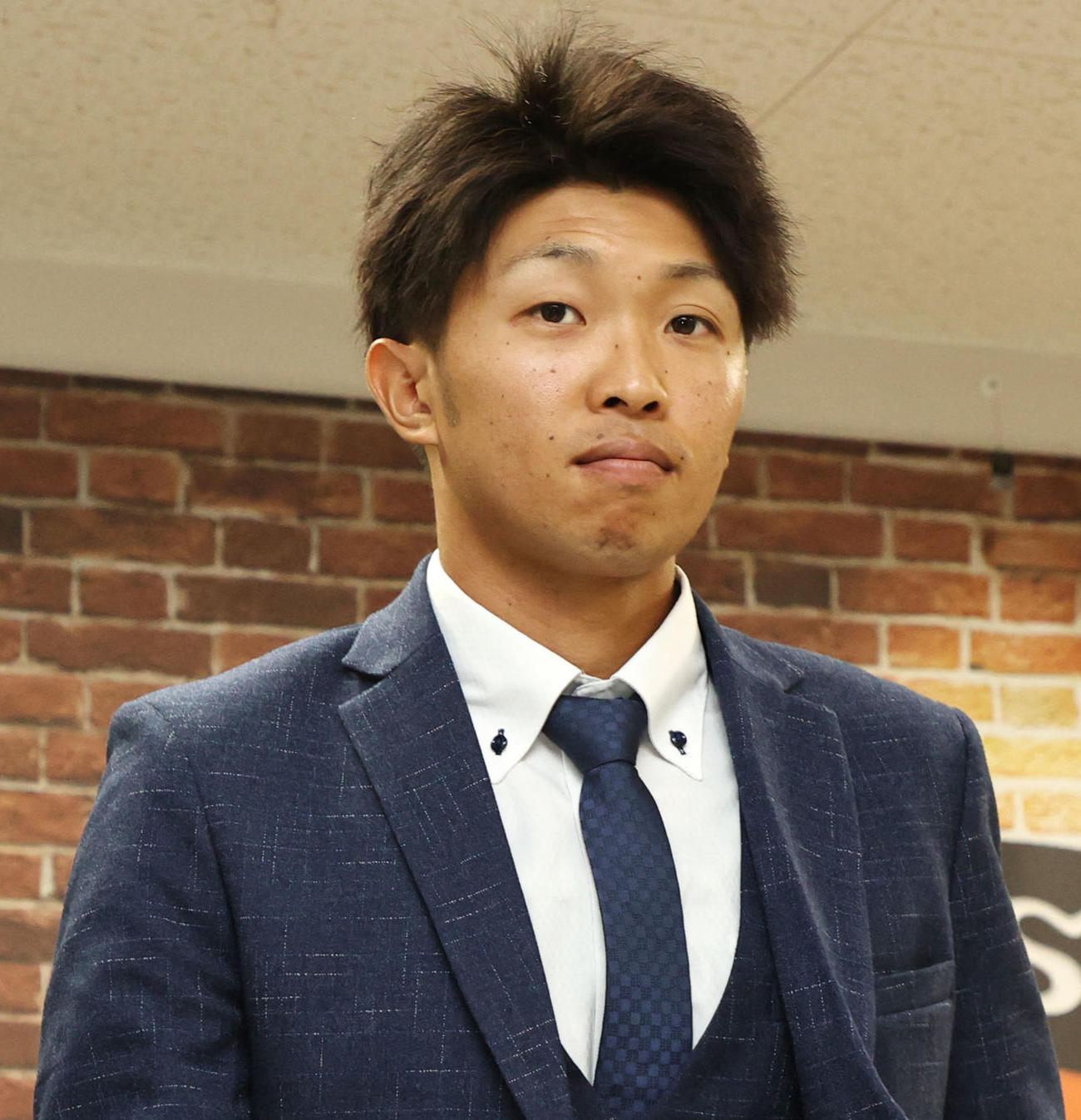 阪神島田海吏（2021年12月2日撮影）