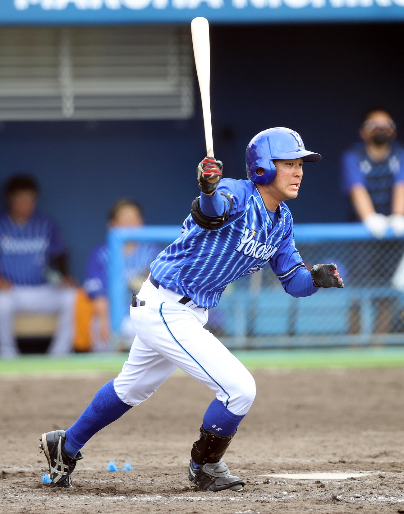 DeNA勝又温史（2022年2月12日撮影）