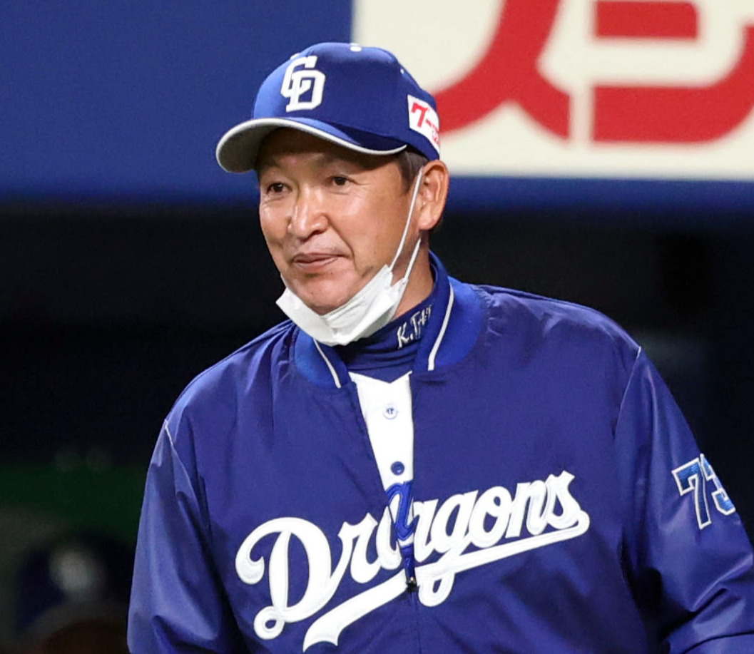 中日立浪和義監督（2022年3月16日撮影）