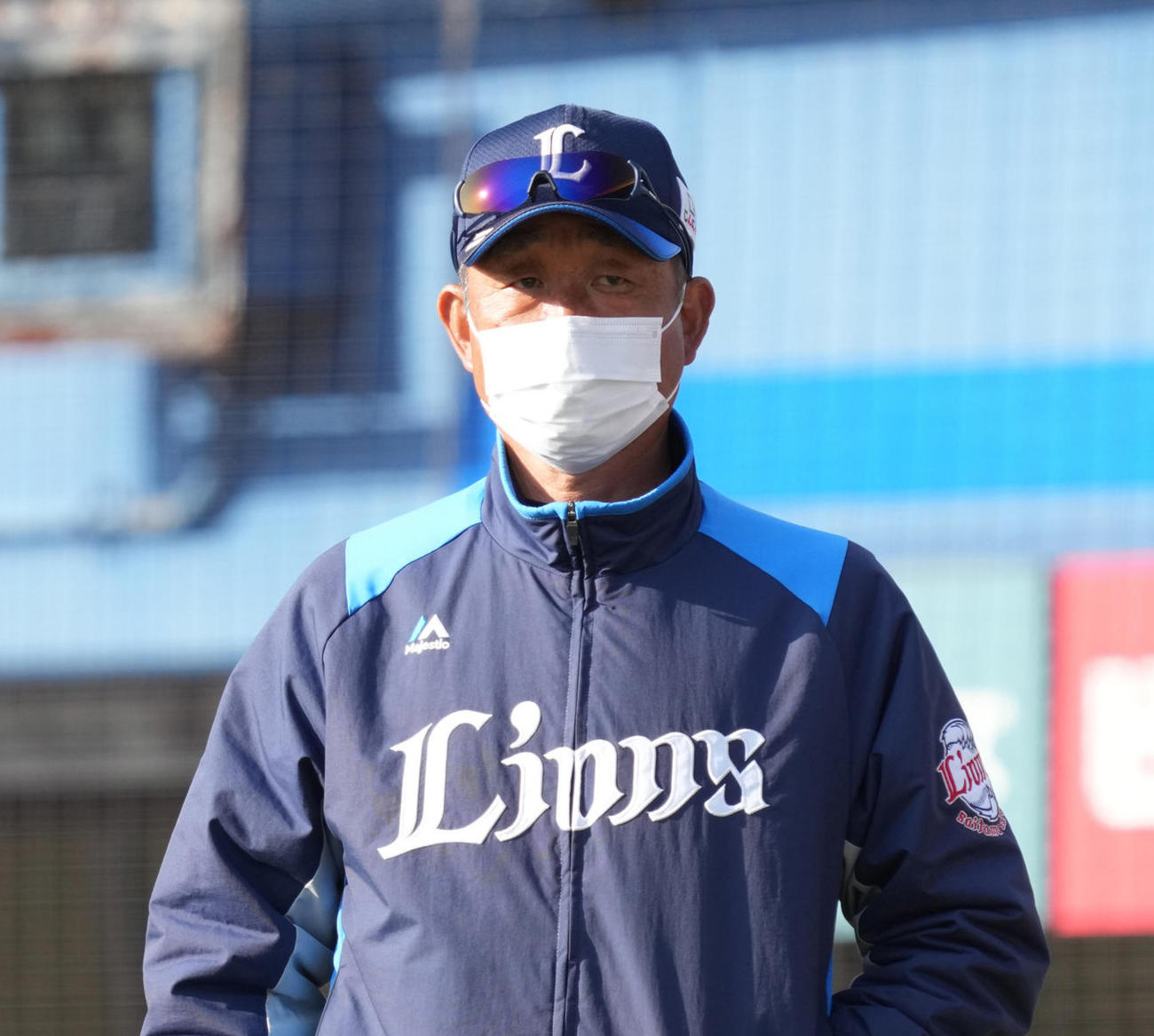 西武辻監督（2022年3月11日撮影）