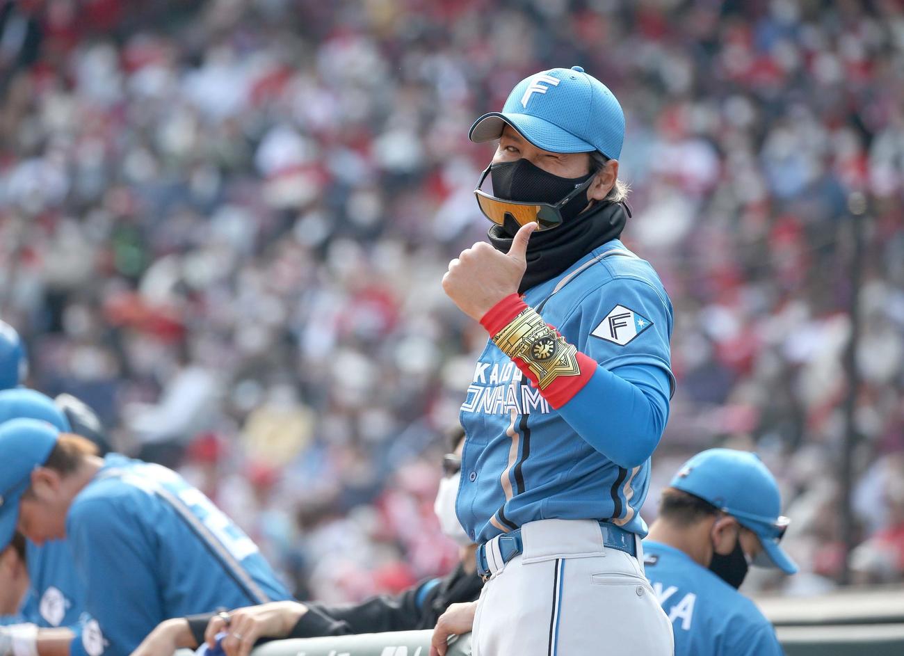 新庄剛志監督（22年3月12日撮影）