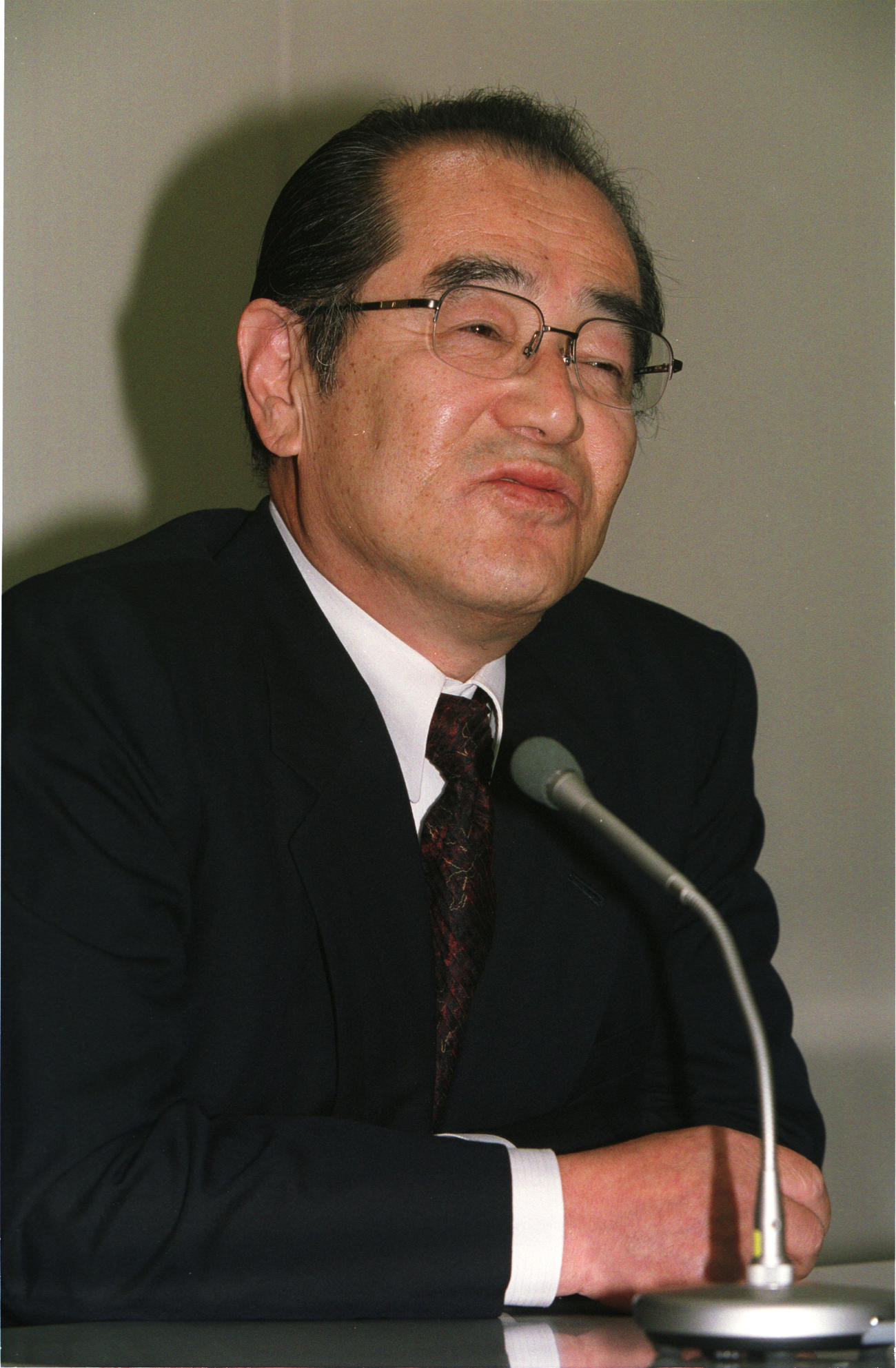 堀川吉則氏（2002年5月28日撮影）